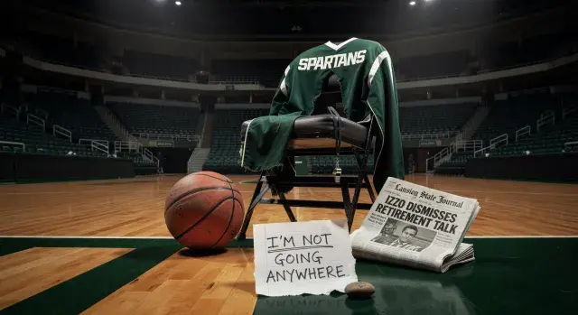 Michigan State Coach Tom Izzo Dismisses Retirement Speculation After NCAA Sweet 16 Loss